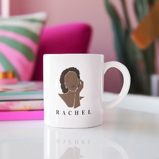 Weibliche Tasse Moderne Minimalistische Tasse