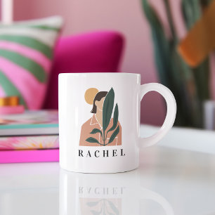 Weibliche Tasse Moderne Minimalistische Tasse