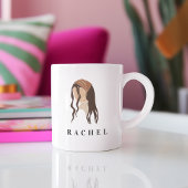 Weibliche Tasse Moderne Minimalistische Tasse