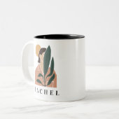 Weibliche Tasse Moderne Minimalistische Tasse (Vorderseite Links)