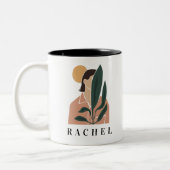 Weibliche Tasse Moderne Minimalistische Tasse (Links)