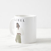 Weibliche Tasse Moderne Minimalistische Tasse (Vorderseite Links)