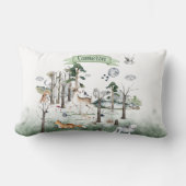 Weibliche Tiere im Wald individuell anpassbar Lendenkissen (Vorderseite)