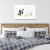Weibliche Tiere Marching Band Leinwanddruck (Insitu (Schlafzimmer))