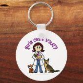 Weibliche Tiere Schlüsselanhänger (Vorderseite)