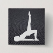 Weibliche Übungen grafisch Button (Vorderseite)