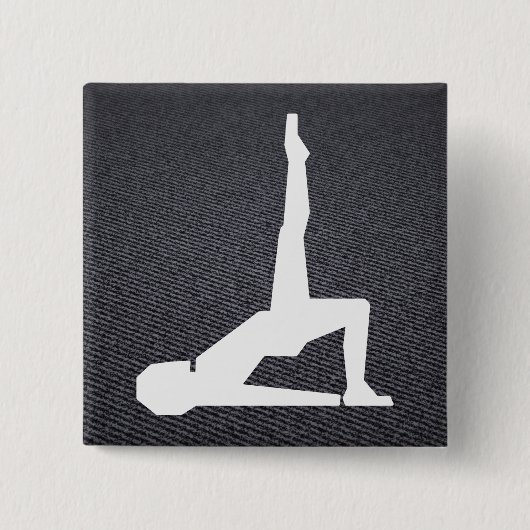 Weibliche Übungen grafisch Button (Vorderseite)