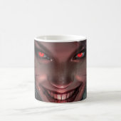 Weibliche Vampire Lächeln mit Orb Kaffeetasse (Mittel)