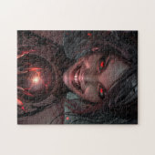 Weibliche Vampire Lächeln mit Orb Puzzle (Horizontal)