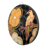 Weibliche Vögel Dartscheibe (Vorderseite rechts)