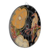 Weibliche Vögel Dartscheibe (Vorderseite Links)