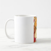 Weibliche Vögel Kaffeetasse (Links)