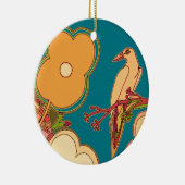 Weibliche Vögel Keramik Ornament (Rechts)
