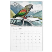 Weibliche Vögel-Kunstkalender Kalender (Feb 2027)