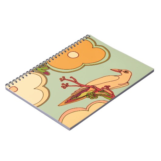 Weibliche Vögel Notizblock (Linke Seite)