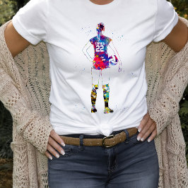weibliche Volleyballspielerin T-Shirt