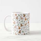 Weibliche Waldtiere Kaffeetasse (Links)
