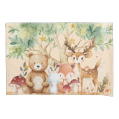 Weibliche Waldtiere Kissenbezug (Vorderseite)