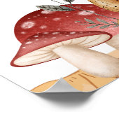 Weibliche Waldtiere Poster (Ecke)