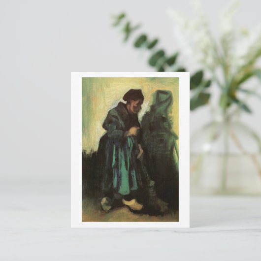 Weibliche Weibchen, Vincent van Gogh Postkarte (Stehend Vorderseite)