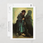 Weibliche Weibchen, Vincent van Gogh Postkarte (Vorne/Hinten)