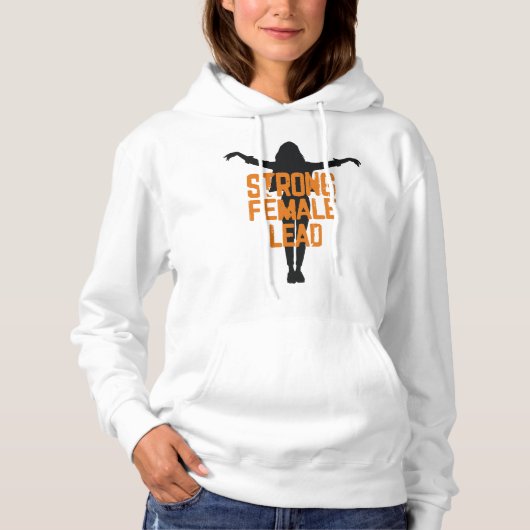 Weibliche Weiblichkeit Hoodie (Vorderseite)
