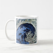 Weibliche Welle, Hokusai Kaffeetasse (Links)