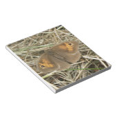 Weibliche Wiese Brown Butterfly Notepad Notizblock (angewinkelt)