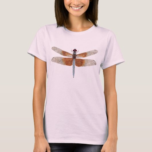 Weibliche Witwe Skimmer Dragonfly T-Shirt (Vorderseite)