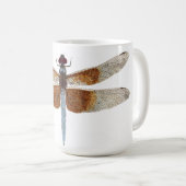 Weibliche Witwen-Abstreicheisen-Libelle Kaffeetasse (VorderseiteRechts)