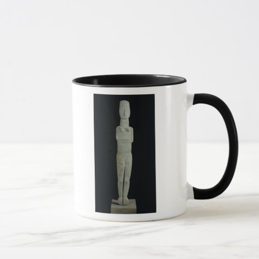 Weibliche Zahl, von Amorgos Tasse (Rechts)