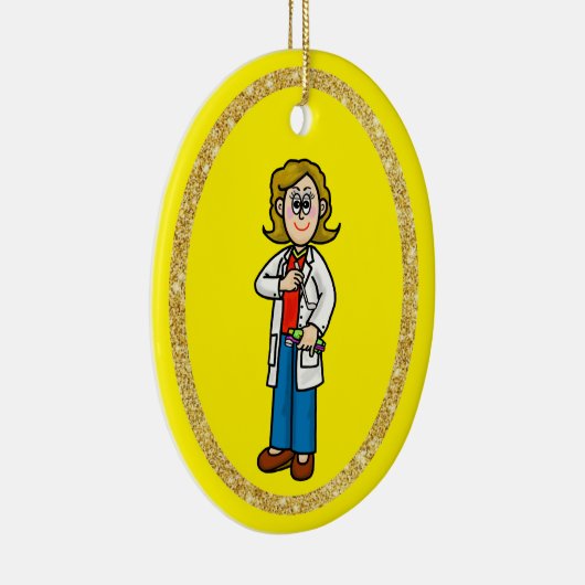 Weibliche Zahnärzte Ornament (Rechts)