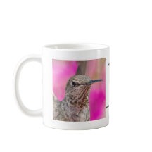 Weiblicher Annas Kolibri-Tasse