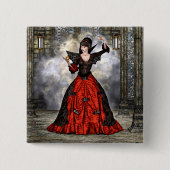 Weiblicher Assistent Button (Vorderseite)