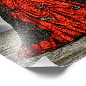 Weiblicher Assistent Fotodruck (Ecke)