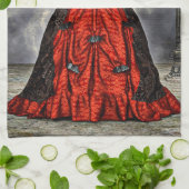 Weiblicher Assistent Handtuch (Gefaltet)