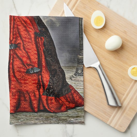 Weiblicher Assistent Handtuch (Viertel Falte)