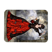 Weiblicher Assistent Magnet (Horizontal)