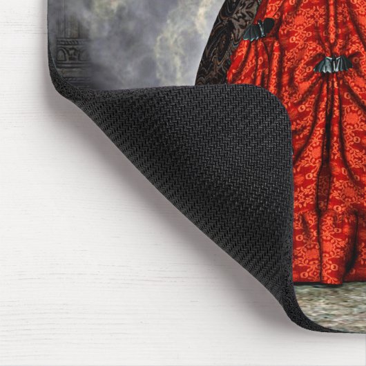 Weiblicher Assistent Mousepad (Ecke)