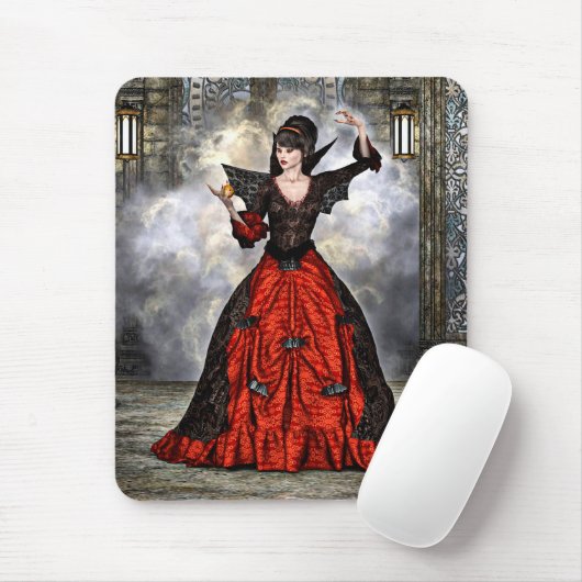 Weiblicher Assistent Mousepad (Mit Mouse)
