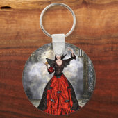 Weiblicher Assistent Schlüsselanhänger (Vorderseite)