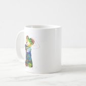 weiblicher Basketballspieler Kaffeetasse (Vorderseite Links)