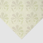 Weiblicher Blumen-Wirbel Seidenpapier (Detail)