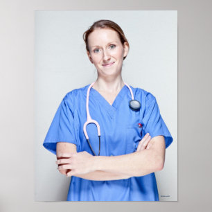 Weiblicher Doktor 2 Poster