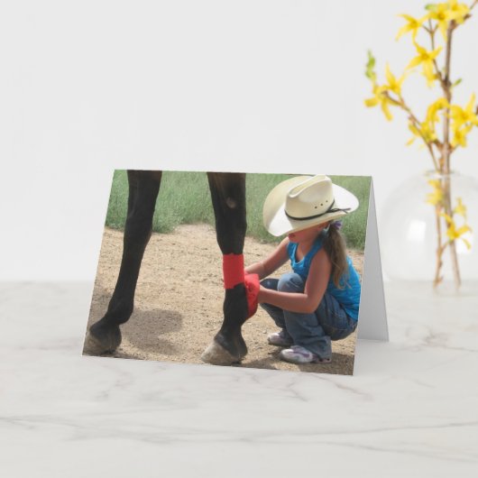 Weiblicher Doktor-oder Krankenschwester-Absolvent Karte (Gelbe Blume)