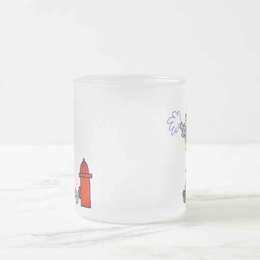 Weiblicher Feuerwehrmann mit Schlauch-T - Shirts Mattglastasse (Mittel)