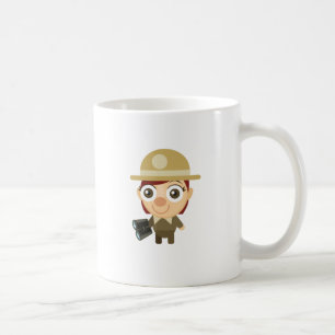 Weiblicher Förster - mein Erhaltungs-Park Kaffeetasse