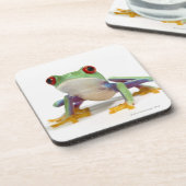 Weiblicher Frosch 2 Untersetzer (Linke Seite)