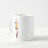 weiblicher Fußballspieler  Kaffeetasse (Vorderseite Links)