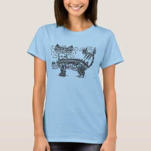 Weiblicher Geschöpf-T - Shirt